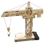 Remote Control Tower Crane Lifting Crane Diy Models & Building Toy Science &Education Model Toy For Children Gift Toy - Image 3