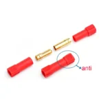 9 Pair AMASS XT150 Connector Adapter Male Female Plug 6mm Gold Banana Bullet Plug For RC LiPo Battery - Image 4