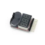 Lipo Battery Voltage Tester volt meter monitor buzzer Alarm 1-8s 3.7V-22.2V For Rc Lipo Battery Models - Image 13