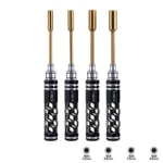 4Pcs 4.0 5.5 7.0 8.0 Hex Driver Set Allen Screwdriver RC Tools Flat Head Hexagon Screw Drivers Wrench Tool Kit for RC Quadcopter