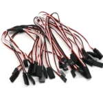 5pcs/lot 20cm 1 to 1/1to 2 / 1 to 3 /1 to 4 RC Servo Extension Wire Cable for Futaba JR Male to Female RC Model - Image 11