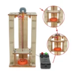 DIY Electric Remote Control Lift Elevator Wooden Model Kit Science School Projects Experiment Science Toys For Kids Education - Image 10