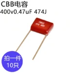 CBB capacitance 400v470nF 400V0.47UF Foot pitch 15mm Film capacitor 474J400v 400v 474J 470NF 0.47UF - Image 7