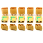 5 pair Amass XT90S XT90-S Male Female Bullet Connector anti spark For RC Lipo Battery DIY FPV Quadcopter brushless motor - Image 6