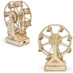Creative Electric Ferris Wheel DIY Science Set Wooden Puzzle Craft Technology Educational Toys for Children Gift Idea - Image 4