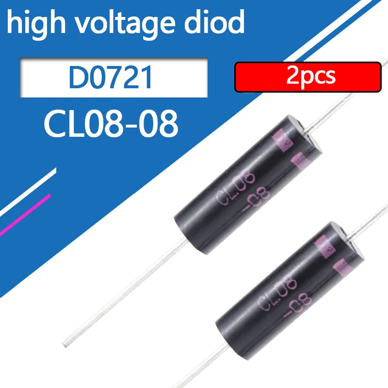 2pcs Frequency Conversion HV-Diode High Voltage Diode CL08-08 TG3508 UHVM8