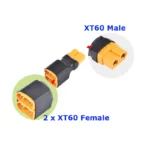 2pc Adapter XT30 XT60 XT90 Traxxas T Plug Deans EC5 EC3 Female to Male HXT 4MM Connectors Plug RC Lipo Battery Control Parts DIY - Image 24