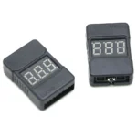 BX100 1-8S Lipo Battery Voltage Tester/ Low Voltage Buzzer Alarm/ Battery Voltage Checker with Dual Speakers - Image 20