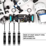 4Pcs 4.0 5.5 7.0 8.0 Hex Driver Set Allen Screwdriver RC Tools Flat Head Hexagon Screw Drivers Wrench Tool Kit for RC Quadcopter - Image 18