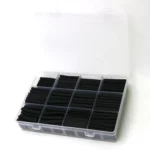 650pcs Heat Shrink Tubing Black Heat Shrink Tube Wire Shrink Wrap Ratio 2:1 Electrical Cable Wire Kit Set Insulation Protection - Image 17
