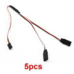 5pcs/lot 20cm 1 to 1/1to 2 / 1 to 3 /1 to 4 RC Servo Extension Wire Cable for Futaba JR Male to Female RC Model - Image 8