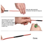 530/560/580/850pcs Thermoresistant tube heat shrink tubing, Insulation Sleeving Polyolefin 2:1 Shrink wrapping Assorted box kit - Image 6