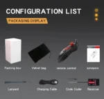 HOTRC DS-600 6CH 2.4GHz Radio System Transmitter Remote Controller with DS 600 PWM 6 Channel Receiver for RC Boat - Image 19