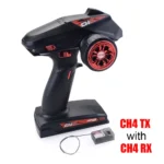 RC CH6G CH6 CH5 CH4 2.4G 4CH 5CH 6CH Transmitter w/ X6FG Gyro Receiver 2.4G Remote Control for 1/10 1/8 RC Car Boat Tank Crawler - Image 3
