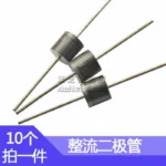 10pcs HER608 Rectifier Diode HER604 HER607 6A 300V 800V 1000V Straight Plug R-6 - Image 2