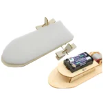 DIY Boat Model Material Set Wood Boat Building Kit 3D Assemble Wooden Paddle Steamer Creative Teaching Educational Science - Image 10