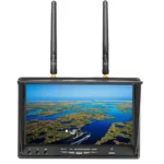 LCD5802D LCD5802S 5802 5.8G 40CH 7 Inch Raceband FPV Monitor 800x480 With DVR Build-in Battery Video Screen For FPV Multicopte - Image 3