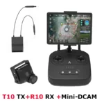 Skydroid T10 Remote Control w/Mini Camera 10km Digital Map Transmission with R10 Reciever 4 in 1 for Plant Protection Machine - Image 9
