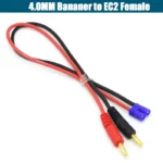 Imax B6 Charge Line 4.0mm Banana Plug to T Plug EC3 EC5 XT30 XT60 XT90 MPX TRX AS150  With Silicone Cable 30CM for Rc Lipo Batte - Image 10