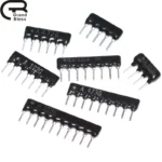 10pcs 10PIN 2.54mm Exclusion Network Resistor Array 1K/2K2/3.3K/4.7K/5K1/10K  A102J A222J A332J A472J A512J A103J  A473J A104J - Image 4