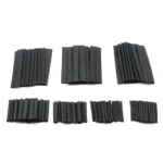 127Pcs Black Heat Shrink Tubing Tube Cable Sleeves Wrap Wire Set 7 Size for Rc DIY Drone Models - Image 6
