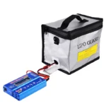 Lipo Battery Safe Bag 215*145*165mm Fireproof Explosionproof Bag RC Lipo Battery Guard Safe Portable Storage Handbag - Image 5