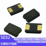 10pcs 8MHz 10MHz 11.0592MHz 12MHz 13.56MHz 16MHz 24MHz 24.576MHz 25MHz 27MHz 30MHz 32MHz 2Pin 5032 Smd Quartz Resonator Cryst - Image 2