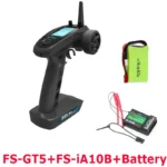 Flysky FS-GT5 2.4G 6CH Transmitter with FS-BS6 Receiver Built-in Gyro Fail-Safe for RC Car Boat - Image 9