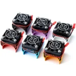 540 3650 3660 3670 Motor Heat Sink Cover w/ Cooling Fan Heatsink RC Parts Brushless Aluminum Electric 1/10 For HSP Himoto Redcat