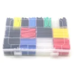 530/560/580/850pcs Thermoresistant tube heat shrink tubing, Insulation Sleeving Polyolefin 2:1 Shrink wrapping Assorted box kit - Image 20