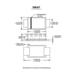 100pcs SMD SMAF Rectifier Diode M7F US1MF ES1JF ES2JF RS1MF Schottky 4007 Thin Section M7 US1M ES1J ES2J RS1M - Image 3