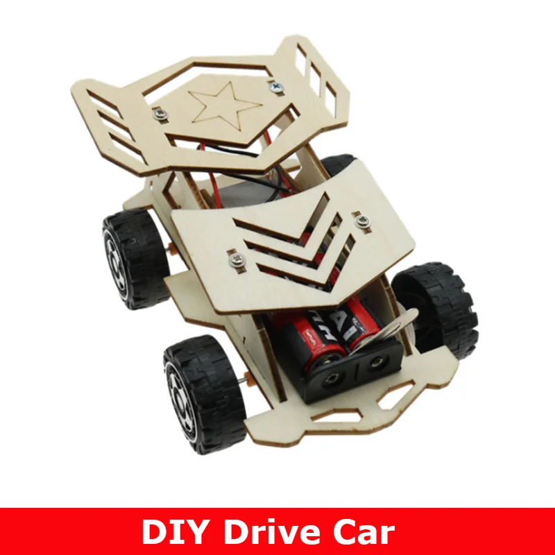 H873d7d2d4d9c46ea9c360d51c8332968P.webp RC Four-wheel Drive Car Materials Creative DIY Science Experiment Model Kit Assemble Projects Teaching Education For Children - Image 1