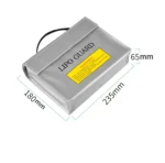 Fireproof Waterproof Lipo Battery Explosion Proof Safety Bag Fire Resistant for Lipo Battery FPV Racing Drone RC Model - Image 18
