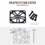Rocket 25mm 30mm 35mm 40mm 50mm Metal Motor Cooling Fan Fan Heat Sink Fan Cover for 1/10 1/8 1/5 1/12 RC Car Brushless Motor ESC - Image 49