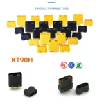 10pcs/lot Amass XT90 Battery Connector Set 4.5mm Male Female Gold Plated Banana Plug For RC Model Battery (5 pair) - Image 5