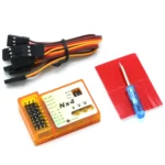 ZMR NX4 PRO EVO Flight Controller 3D Flight Gyroscope Balance For Fixed-wing Aircraft Support Rate/Hold/Gyro Off Mode - Image 2