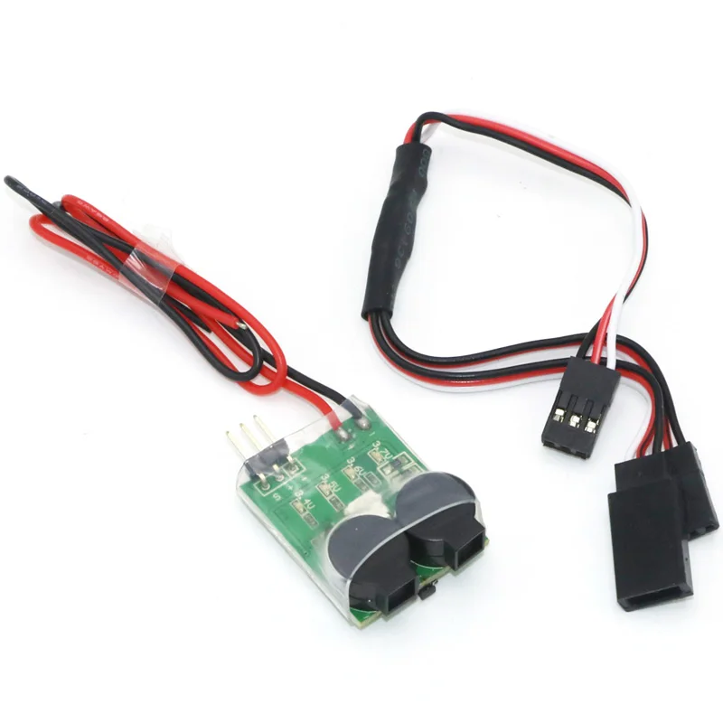 H8cc49d8a63ab489a817019cfc4fa1f425.webp 3 in 1 Signal Loss Alarm & Loss Aircraft Finder & Low Voltage Buzzer 2-6S RC Lipo Battery Voltage Meter Monitor Tester - Image 1