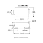 100pcs ES1G Diode SF16 Patch Fast Recovery Diode SMA Package DO-214AC 1A400V SMD ES2G SF26 - Image 7