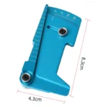 CNC Adjustable Ruler Adjusting RC car height & wheel Rim Camber Measure 15 degrees Alloy - Image 5