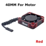 Rocket 25mm 30mm 35mm 40mm 50mm Metal Motor Cooling Fan Fan Heat Sink Fan Cover for 1/10 1/8 1/5 1/12 RC Car Brushless Motor ESC - Image 13