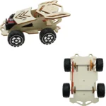 RC Four-wheel Drive Car Materials Creative DIY Science Experiment Model Kit Assemble Projects Teaching Education For Children - Image 5