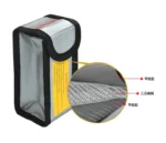 High Quality Fireproof & Waterproof Explosion-proof RC LiPo Battery Safety Bag Safe Guard Charge Sack 90*64*50MM - Image 32
