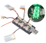 6CH USB to 3.7V~3.8V 1S LiHv Lipo Battery Charging Adapter Board 5V 2A USB Battery Charger Board for RC Toy Model Batteries - Image 8