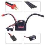 Waterproof 25A 35A 45A 60A 80A 120A 150A ESC Brushless Senseless Speed Controller T / XT60 plugfor 1/8 1/10 1/12 1/20 RC Car - Image 27