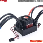 Waterproof 25A 35A 45A 60A 80A 120A 150A ESC Brushless Senseless Speed Controller T / XT60 plugfor 1/8 1/10 1/12 1/20 RC Car - Image 2