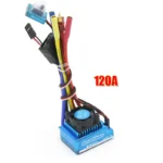 Waterproof 45A 60A 80A 120A Brushless ESC Electric Speed Controller Dust-proof for 1/8 1/10 1/12 RC Car Crawler  RC Boat Part - Image 7