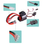 7.2-16V High Voltage ESC 320A Brushed Speed Controller Fan For RC Car Truck Boat - Image 3