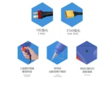 3S 12V Hot Melt Glue Gun W/ 2x 7MM*200MM Glue Sticks DIY Thermo Mini Adhesive Glue gun Repair Heat Tools for RC DIY Toys - Image 7