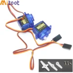 2pcs Mitoot Rc Mini Micro 9g 1.6KG Servo SG90 for RC 250 450 Helicopter Airplane Car Boat For Arduino - Image 2