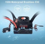 Waterproof 25A 35A 45A 60A 80A 120A 150A ESC Brushless Senseless Speed Controller T / XT60 plugfor 1/8 1/10 1/12 1/20 RC Car - Image 12